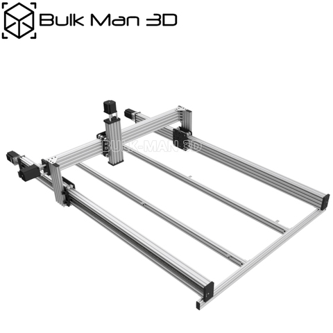 Kit mécanique de routeur à bois professionnel, 1000x1500mm, 4 axes, avec moteurs pas à pas, CNC n. m, couple élevé, Nema23 ► Photo 1/6