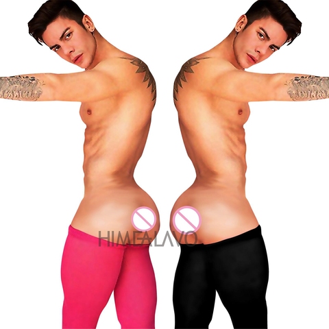 HIMEALAVO-bas body Sexy Gay pour homme, en Nylon Opaque, 11 couleurs, tendance ► Photo 1/6