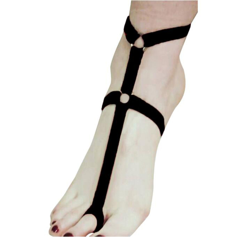 Femmes Sexy pied décoration Multi couleurs Polyester pied bande ceinture pied jarretière ► Photo 1/4