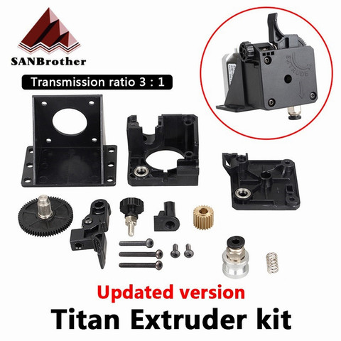 Titan – extrudeuse pour imprimante 3D, kit complet avec support de montage Bowden, Filament 1.75mm, V6 Hotend 3:1 ► Photo 1/1