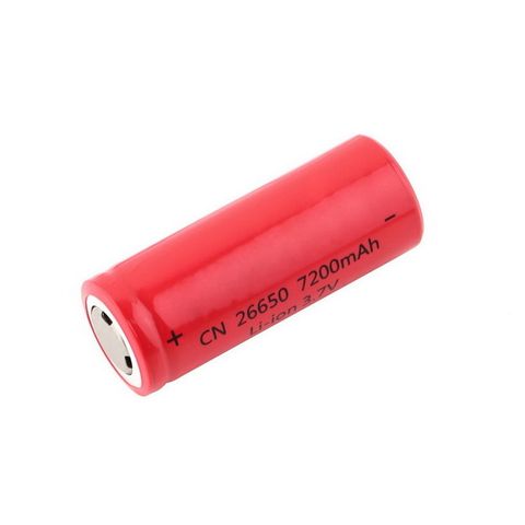 GTF – batterie Li-ion Rechargeable, 26650 v, 3.7 mah, pour lampe DE poche, 7200 ► Photo 1/1