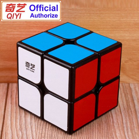 QiYi-Cube magique professionnel 2x2x2, Puzzle, Cube Neo Cube magique, autocollant, jouets éducatifs pour enfants, MF2 ► Photo 1/6
