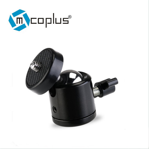 Mcoplus mini trépied rotule pour Canon Nikon Sony appareil photo reflex numérique caméscope DV Mini trépied lumière LED support Flash avec 1/4