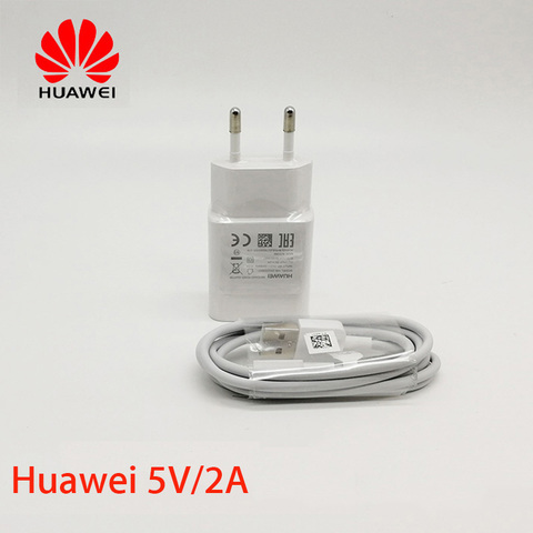 Huawei – chargeur 5V 2a Original avec câble Micro usb EU, adaptateur pour huawei P8/lite mate 8 p9 lite/p10 lite/nova 3i/2i/mate 10 lite/Y9 ► Photo 1/6