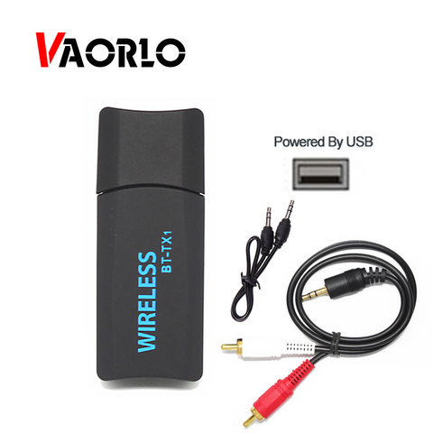 VAORLO – transmetteur Bluetooth 4.2 Portable, adaptateur USB sans fil pour télévision, ordinateur, écouteurs/haut-parleurs ► Photo 1/6