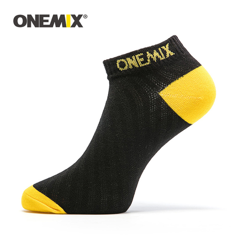 ONEMIX 7 paire couleur aléatoire & taille livraison hommes chaussettes de sport confortable doux intérieur décontracté entraînement coton chaussettes pour chaussettes de course ► Photo 1/6