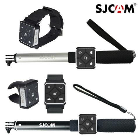 Original portable Bracelet-Bracelet montre-Bracelet télécommande monopode support batterie pour Sjcam M20 Sj6 SJ8 sj9 Strike/SJ10 caméra ► Photo 1/6