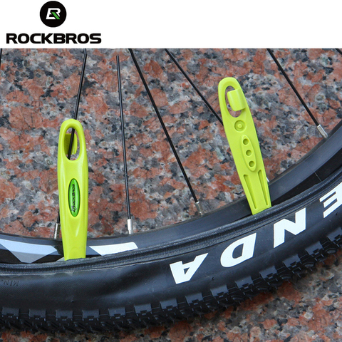 ROCKBROS vélo vélo vélo pneu pneu ultraléger levier POM vtt vélo roue réparation pneu Kit d'outils ensemble vélo vélo accessoires ► Photo 1/6