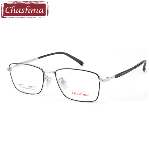 Chashma – lunettes de styliste en titane pur pour hommes, qualité, tendance, optique, monture Progressive ► Photo 1/6