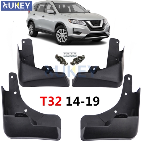 Garde-boue moulés pour Nissan x-trail Rouge T32 2014-2022 2016 garde-boue Xtrail style garde-boue ► Photo 1/6