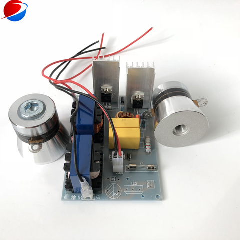 Transducteur piézoélectrique, circuit imprimé de pilote pcb, 100 watts/contrôleur de générateur de nettoyage pour nettoyeur ► Photo 1/1