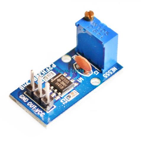 5 PCS/lot Ne555 réglable fréquence générateur d'impulsions module ► Photo 1/3