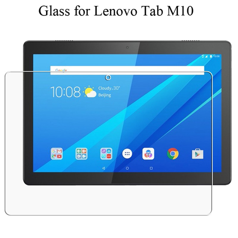 Protecteur d'écran en verre trempé pour Lenovo Tab M10, 10.1 pouces, X605L, LenovoM10 ► Photo 1/4