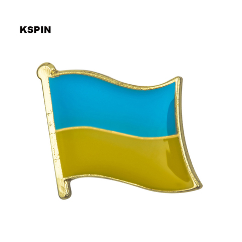 Épingle de drapeau d'ukraine, épingle de revers, broche, icônes, 1 pièce KS-0186 ► Photo 1/6