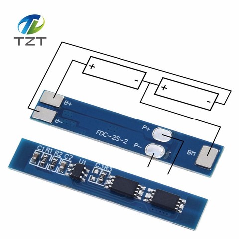 2 S 3A Li-ion batterie au Lithium 7.4 8.4 V 18650 chargeur panneau de Protection BMS PCM pour Li-ion Lipo batterie cellule Pack électronique intelligente ► Photo 1/6