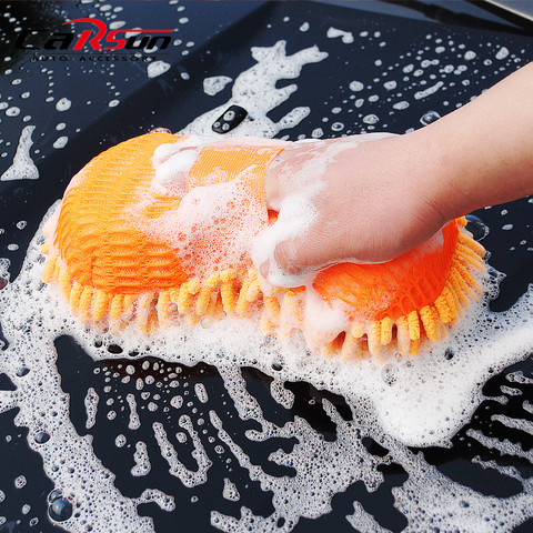 Casun microfibre lave-Auto éponge nettoyage voiture soins détaillant brosses lavage serviette Auto gants accessoires de coiffure ► Photo 1/6