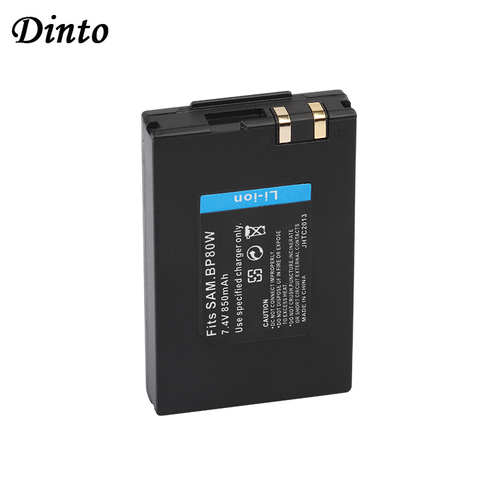 Dinto – batterie pour appareil photo numérique, 850mAh, BP80W, 80W, pour Samsung ► Photo 1/5