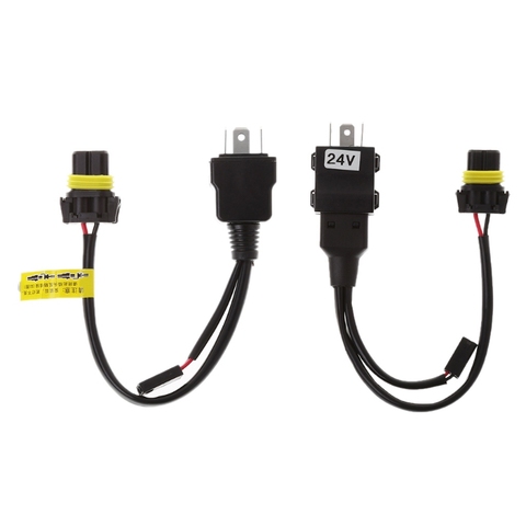 Câble de contrôle de faisceau de relais pour contrôleur de câblage des ampoules H4 Hi/Lo bi-xenon HID ► Photo 1/6