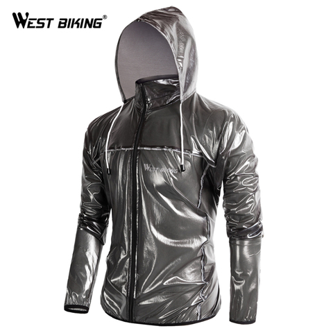 WEST BIKING – veste imperméable de vélo de montagne, coupe-vent, vêtement de cyclisme, maillot de pluie ► Photo 1/6