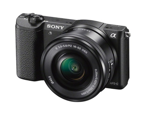 Appareil photo numérique sans miroir Sony A5100 24.0MP avec objectif OSS 16-50mm/utilisé ► Photo 1/6