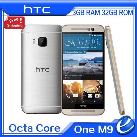 D'origine HTC One M9 4g LTE Téléphone Portable Full HD 1920*1080 Octa core 1.5 ghz Snapdragon 810 3 gb/32 gb 5.0 pouce 20MP Caméra ► Photo 1/4