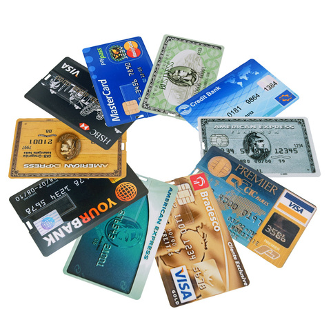 Fivestars-clé Usb carte de crédit bancaire, 8 go, 4 go, 16 go/32 go, cartes Flash usb 2.0, Gadget d'affaires, cadeau, mémoire ► Photo 1/6