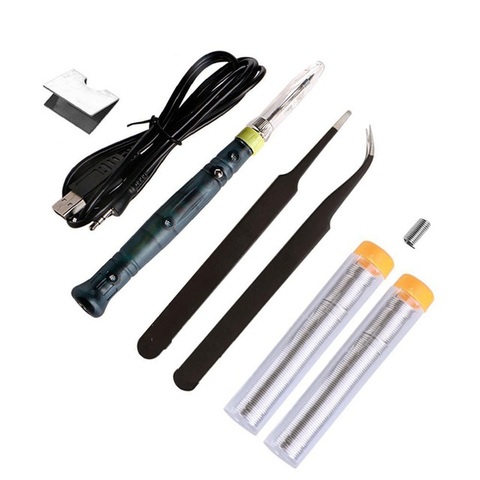 Stylo à souder électrique 5V 8W alimenté par USB, pistolet à souder, Kit d'outils manuels à chauffage rapide, outils de soudage en extérieur ► Photo 1/1