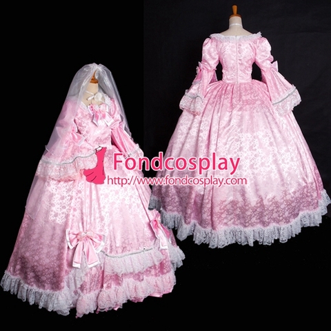 Versailles rose-robe victorienne ROCOCO robe de bal gothique Costume sur mesure [G1642] ► Photo 1/1