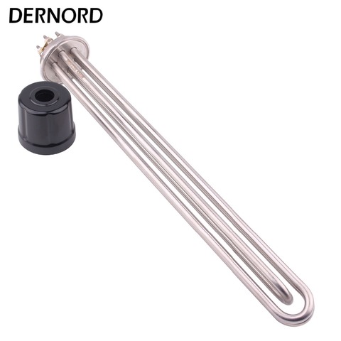 DERNORD 2 Tri-pince OD64mm 220V/380V 4.5KW chauffe-eau à faible densité de Watt pour réservoir de brasserie et de distillerie à domicile ► Photo 1/6