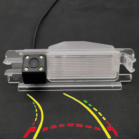 Trajectoire dynamique intelligente pistes caméra de recul de voiture HD pour Renault Dacia Duster Pulse Clio 2 Logan Sandero Stepway ► Photo 1/6