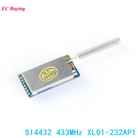SI4432 433 MHz sans fil série émetteur-récepteur Module 433 mhz émetteur 433 Mhz récepteur Baord SI4432 Transmission sans fil UART TTL ► Photo 1/4