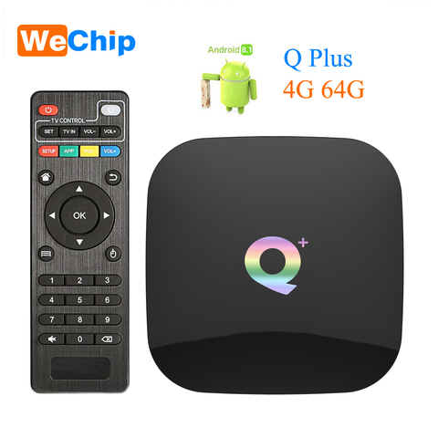 Android TV Box Android 10 4GB 32GB 64GB 4K H.265 lecteur