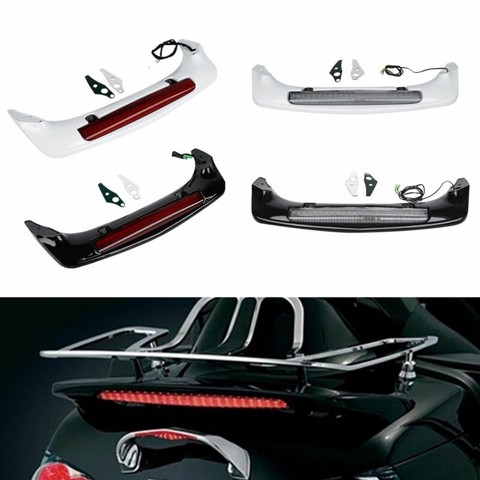 Becquet de coffre de moto ABS, feu de frein arrière rouge pour Honda Goldwing GL1800 01-17 15, accessoires de moto ► Photo 1/6