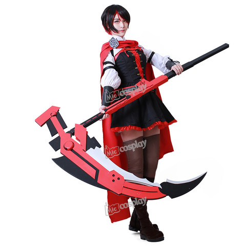 Déguisement de Cosplay Rose rubis pour femmes, cape de robe de dessin animé ► Photo 1/1