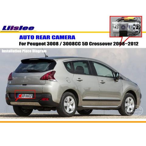 Caméra de recul et de stationnement pour voiture, accessoires pour véhicule Peugeot 3008 2010 2012 2014 5D ► Photo 1/4