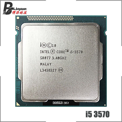 Intel Core i5-3570 i5 3570 3.4 GHz Quad-Core CPU Processeur 6 M 77 W LGA 1155 ► Photo 1/1