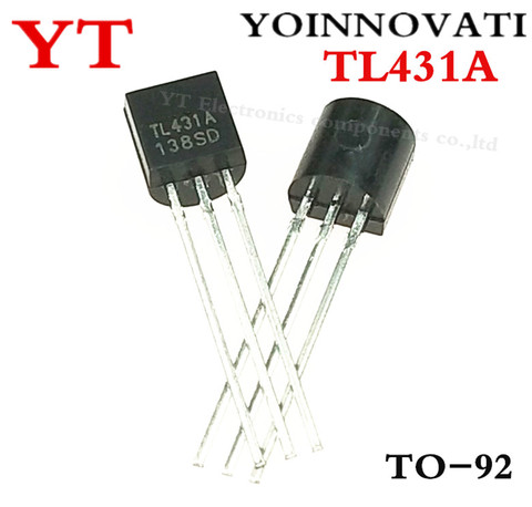 TL431 TL431A to-92 IC, 50 pièces/lot, meilleure qualité ► Photo 1/3