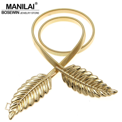 MANILAI – ceintures de chaîne de ventre pour femmes, bijoux de corps, taille élastique, à la mode, robe de soirée ► Photo 1/6