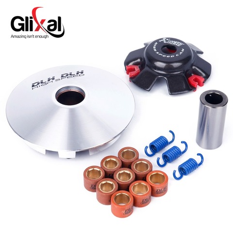 GY6-Kit de variateur DLH de course haute Performance 125/150cc avec poids à rouleaux, poulie de conduite pour Scooter, cyclomoteur 152QMI 157QMJ ► Photo 1/6