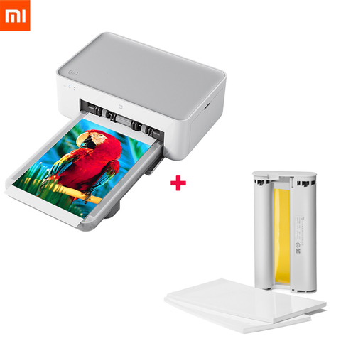 Imprimante Photo originale Xiao mi mi jia mi Sublimation thermique finement restaurer la véritable couleur automatique imprimante Portable à distance sans fil Multiple ► Photo 1/1