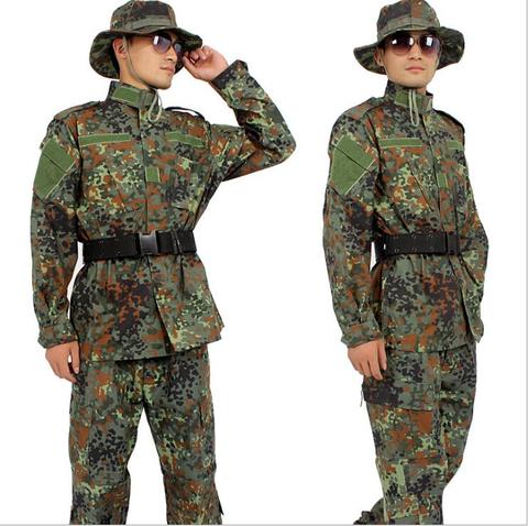 Uniforme allemand de camouflage suite armée des bois uniformes allemands de la seconde guerre mondiale Flecktarn ► Photo 1/1