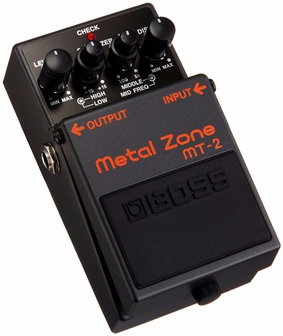 Boss Audio MT-2 pédale d'effets de Zone en métal, Stompbox de distorsion avec égaliseur 3 bandes avec boîtier de pédale Bonus gratuit ► Photo 1/2