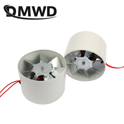 DMWD 4 pouces toilette persienne échappement ventilateur conduit Air ventilateur plafond Ventilation ventilateurs ventilateur mur fenêtre tuyau métal échappeur 100 MM ► Photo 1/5