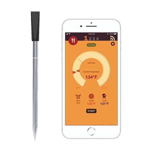 Meater – thermomètre intelligent sans fil pour viande, pour le four, Grill, barbecue, rôtissoire, connexion Bluetooth et WiFi ► Photo 1/6