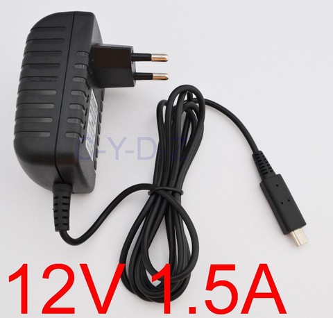 Chargeur adaptateur d'alimentation 12V, 1,5 a, 18w, 1500ma AC, pour tablette PC Acer Iconia Tab A700, A701, A510, A511 (prise ue), nouveauté ► Photo 1/3