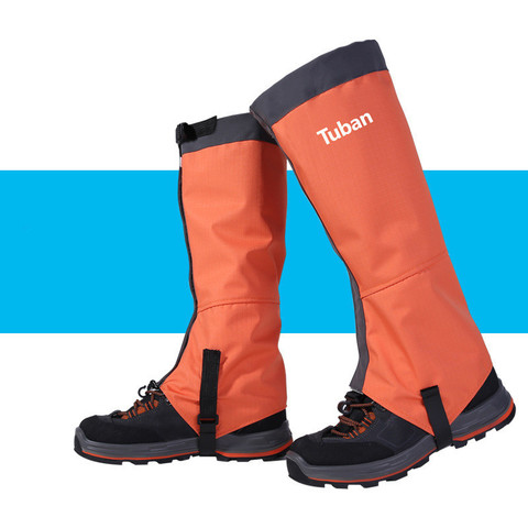 2022 nouveau unisexe imperméable jambe couvre Legging guêtre escalade Camping randonnée Ski botte voyage chaussure neige guêtres jambes Protection ► Photo 1/6