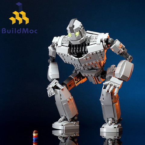 Nouveau Robot MOC adapté au Robot de fer Technicalalalal ville chiffres modèle géant blocs de construction briques enfants jouets garçon cadeaux anniversaire ► Photo 1/6