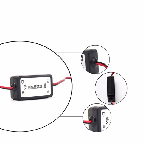 Redresseur de connecteur de filtre de condensateur de relais de puissance 12V DC pour caméra de recul de voiture ► Photo 1/6