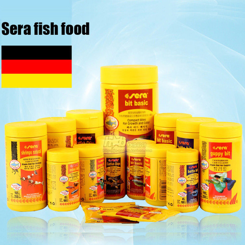 Sera poisson, aliments pour bébés, crevettes, cichild, disques, betta guppy et bouton, poissons de chat, tous types ► Photo 1/5