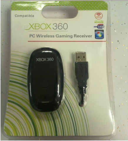 Adaptateur de récepteur USB de contrôleur sans fil PC pour XBOX 360 pour Windows XP/7/8/10 ► Photo 1/1